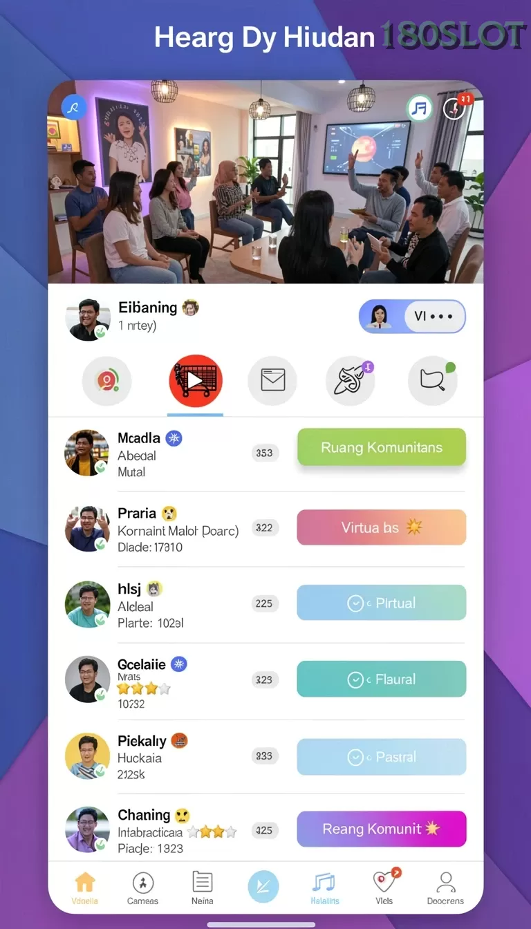 Cuplikan layar RPOK — aktivitas